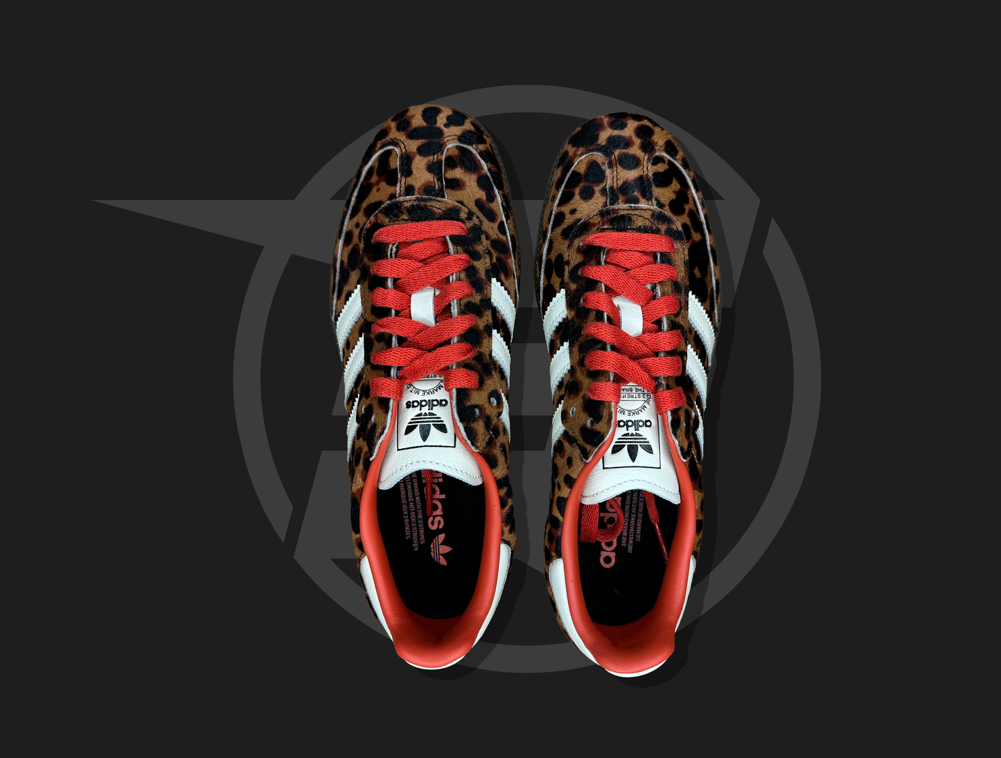 adidas Samba OG Preloved Red Leopard (Women's)