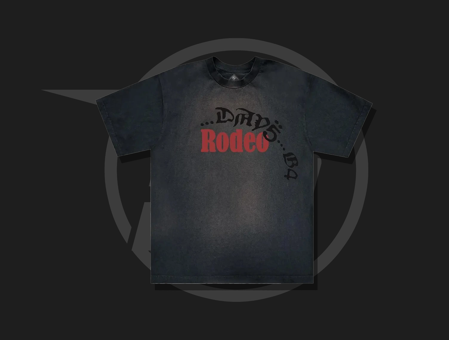 Travis Scott Cactus Jack x Sp5der Days Before Rodeo I Tee Black