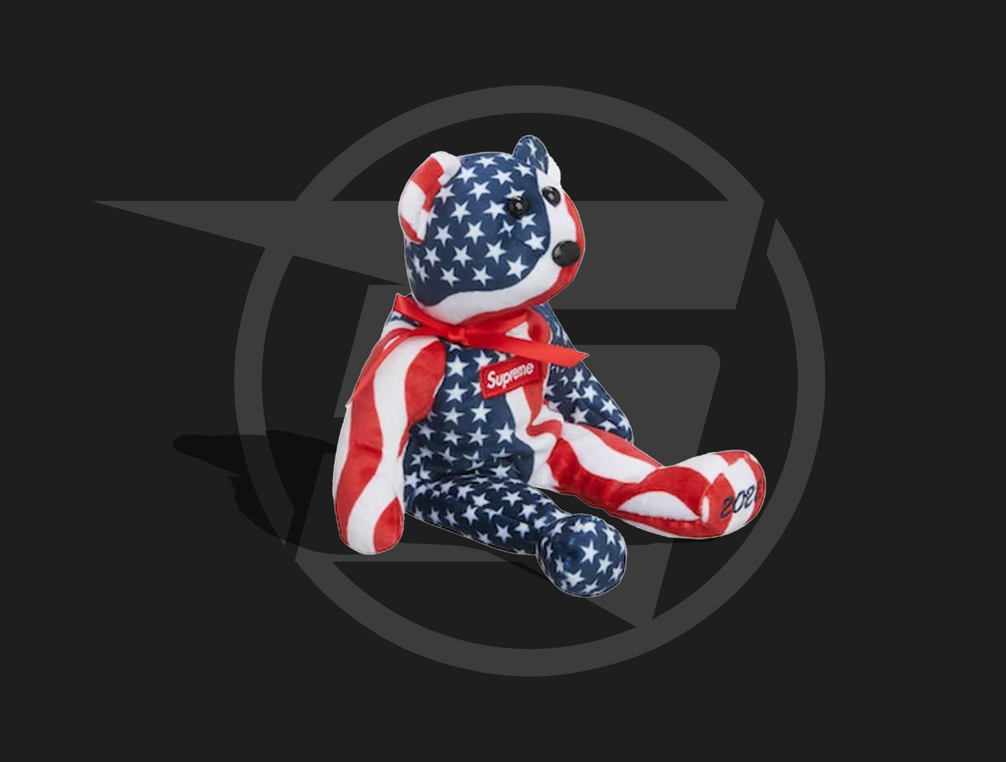 Supreme ty Beanie Baby Multicolor