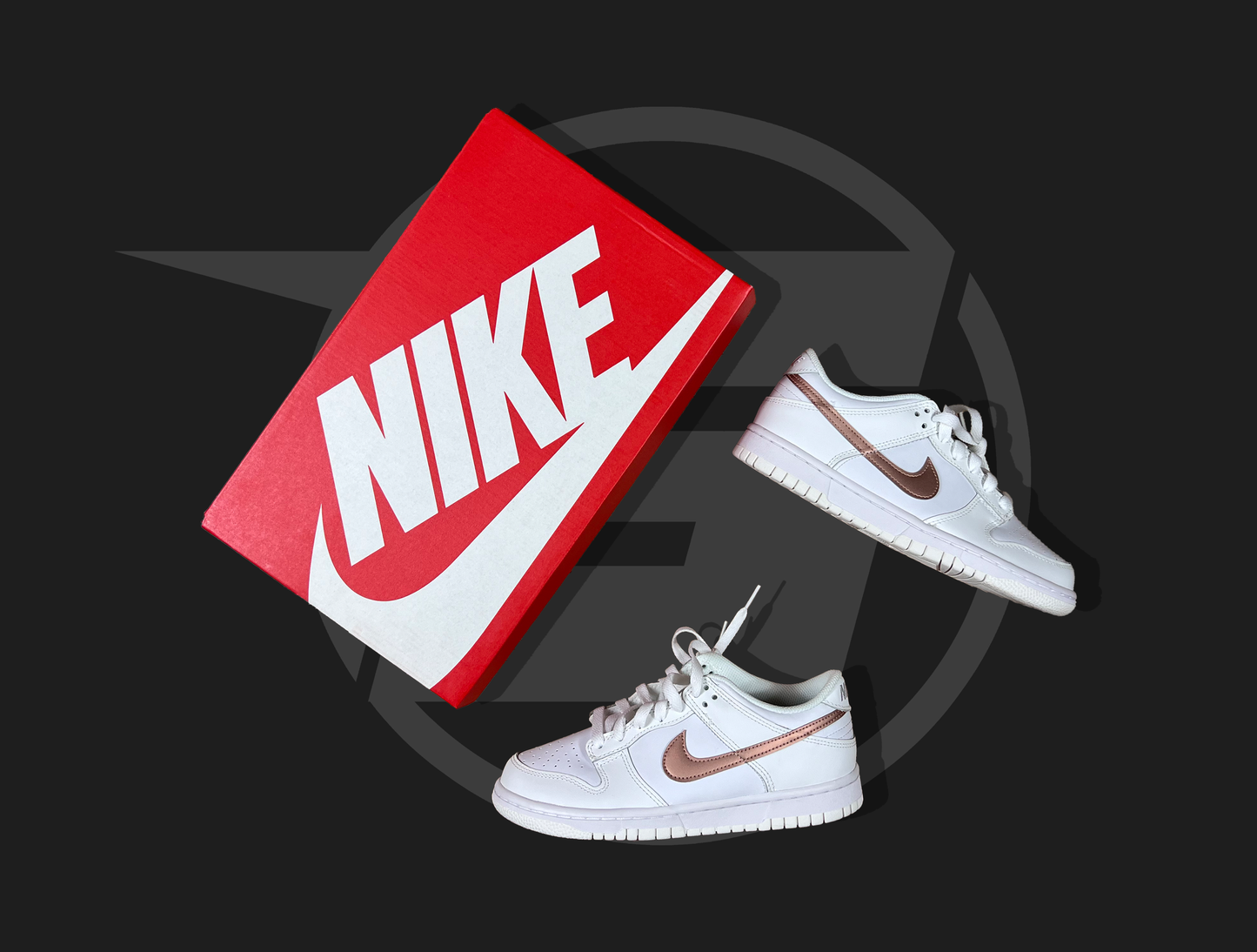 Nike Dunk Low White Pink (GS)
