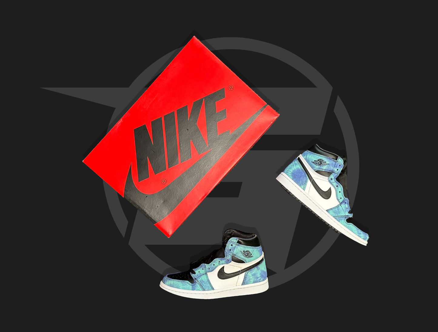 Jordan 1 Retro High Tie Dye (Women's)