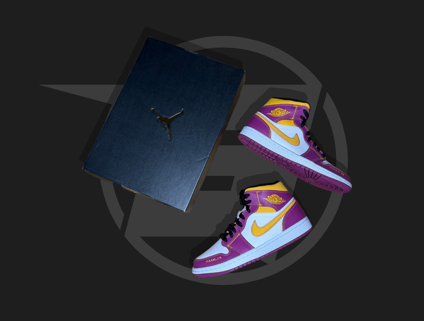 Jordan 1 Mid Dia de los Muertos