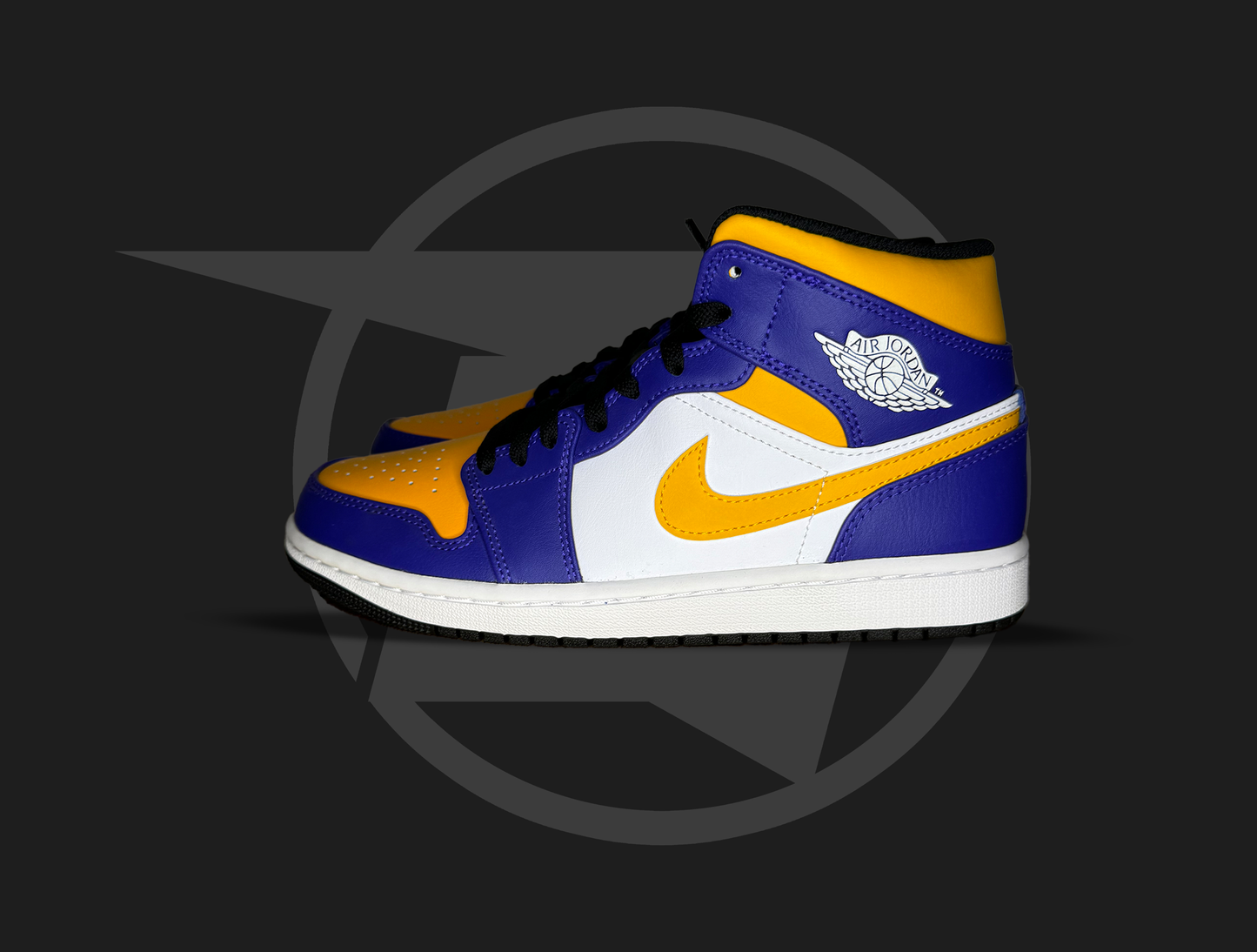 Jordan 1 Mid Lakers (2022)