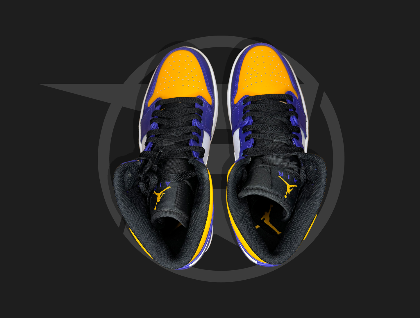 Jordan 1 Mid Lakers (2022)