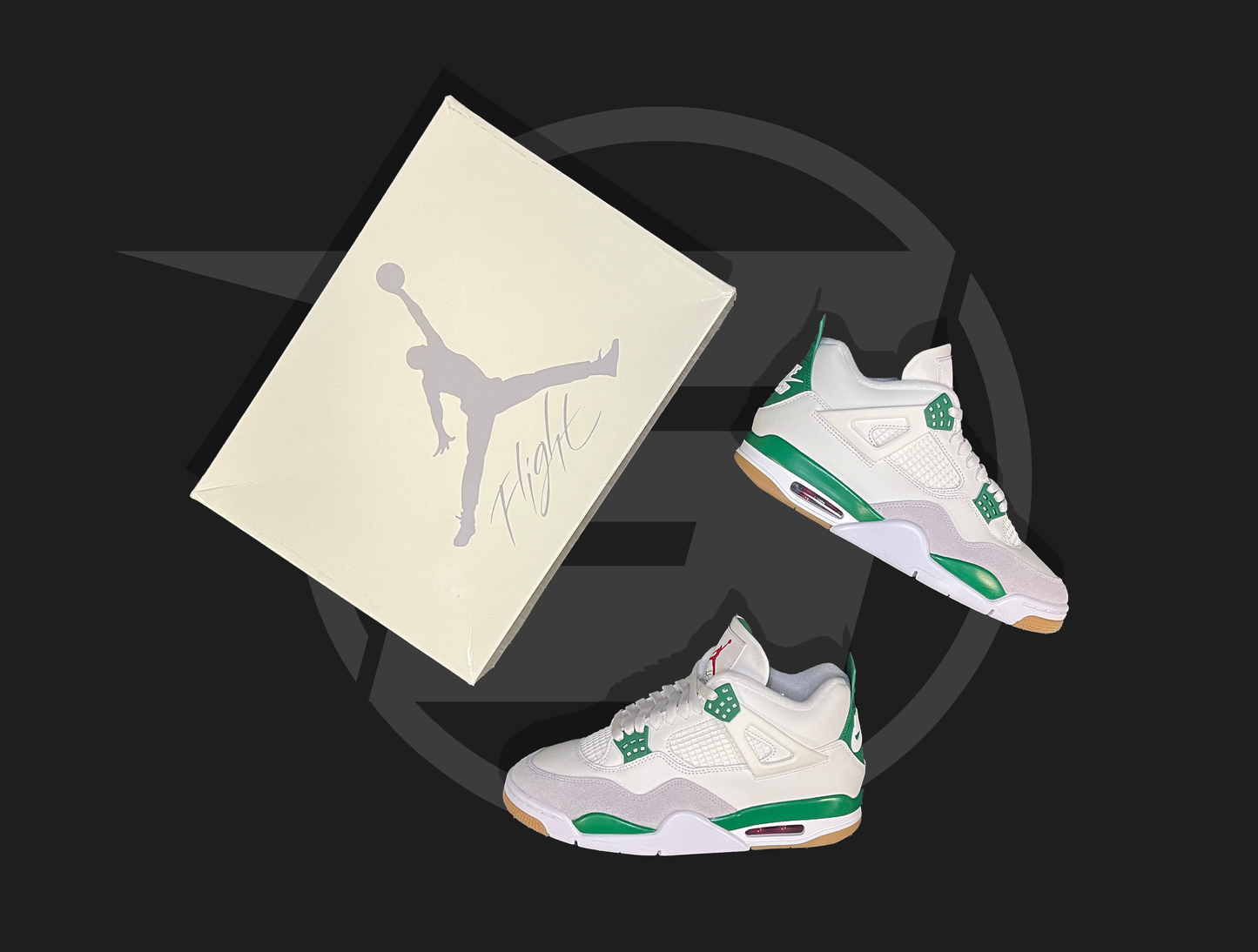 Jordan 4 Retro SB Pine Green