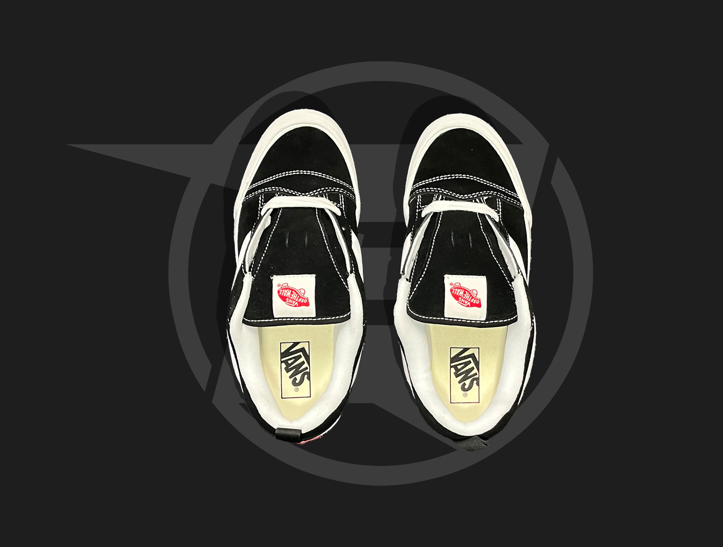 Vans Knu Skool Black White