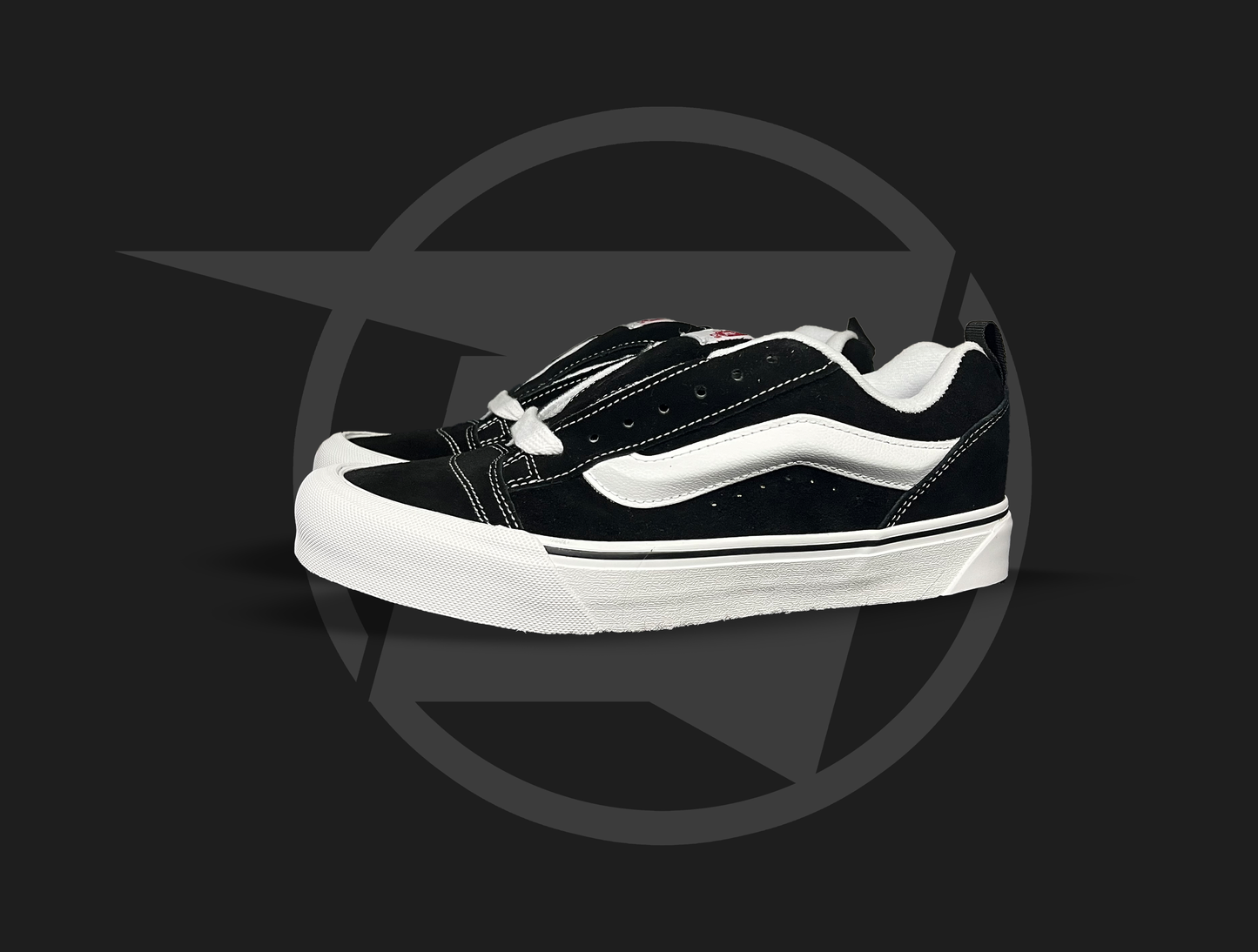 Vans Knu Skool Black White