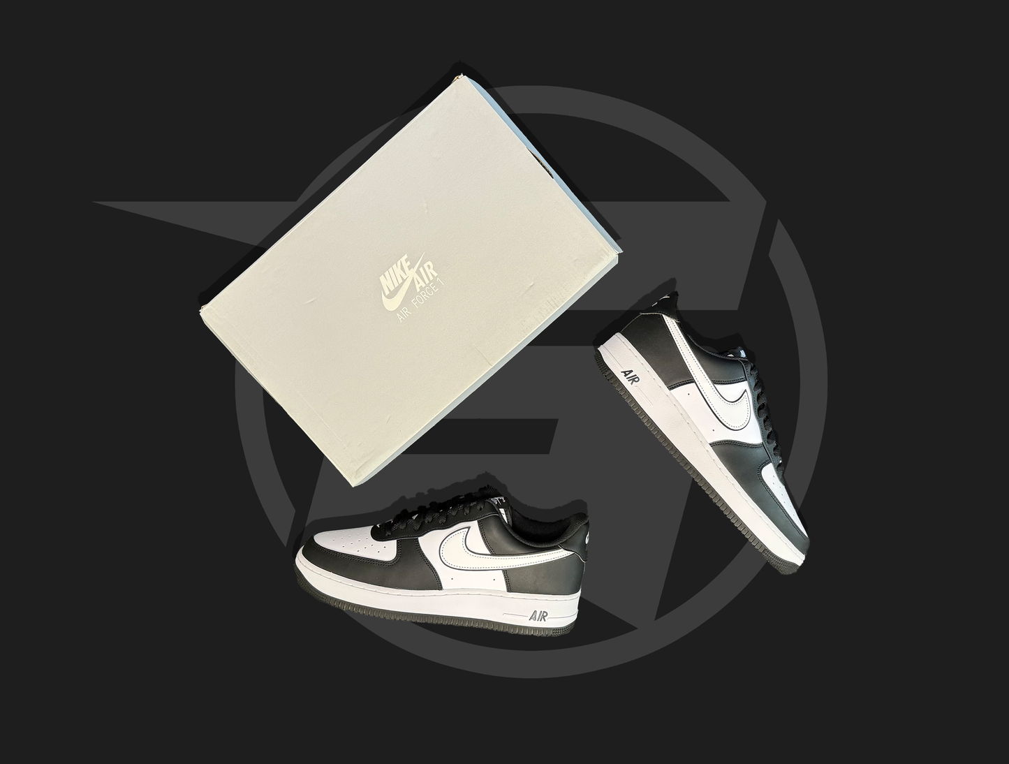 Nike Air Force 1 Low '07 White Swoosh Panda