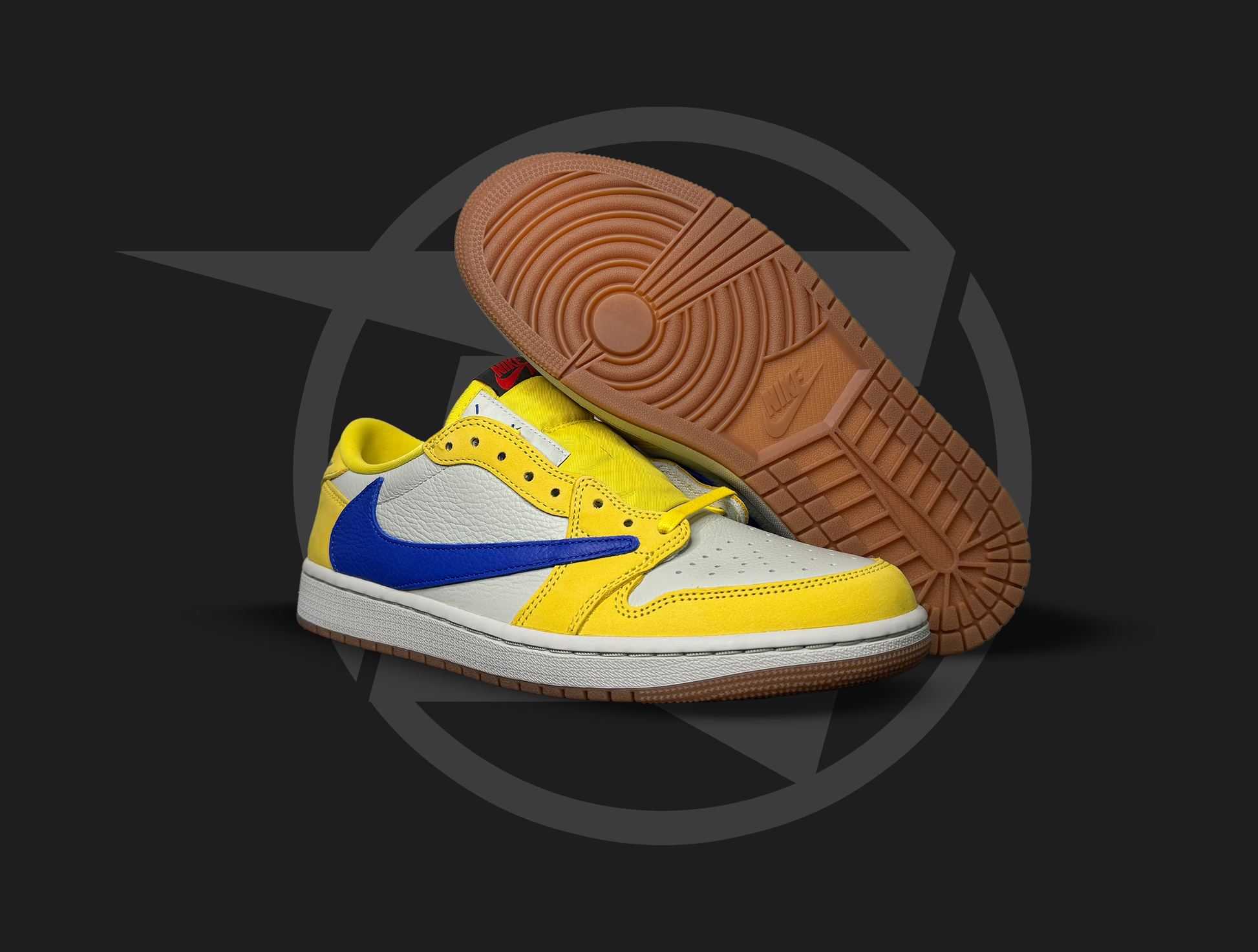 Jordan 1 Travis Scott Low Canary