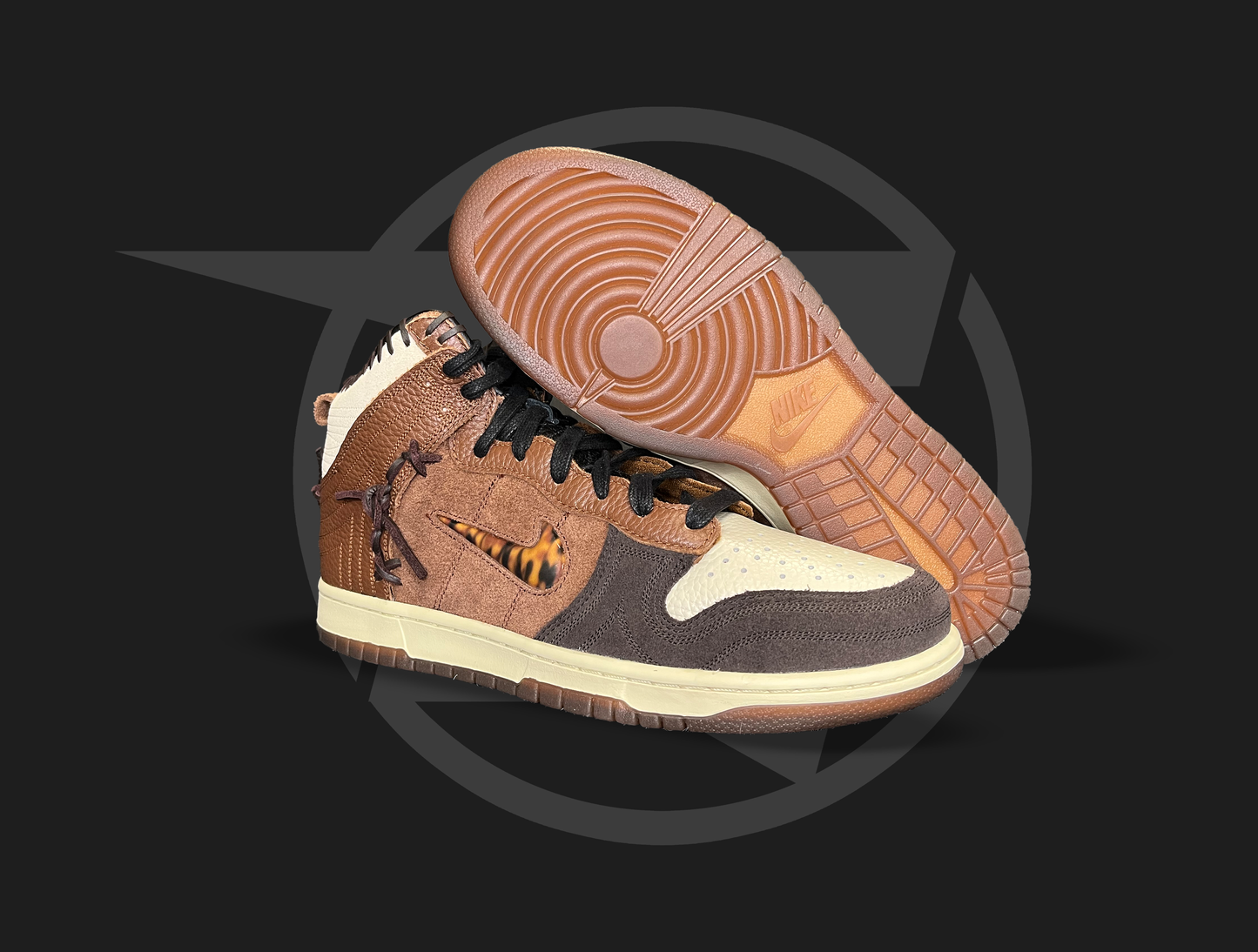 Nike Dunk HighBodega Legend Fauna Brown
