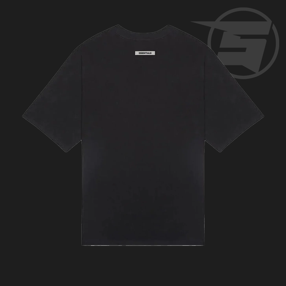 Fear of God Essentials Boxy T-Shirt Applique Logo Dark Slate/Stretch Limo/Black