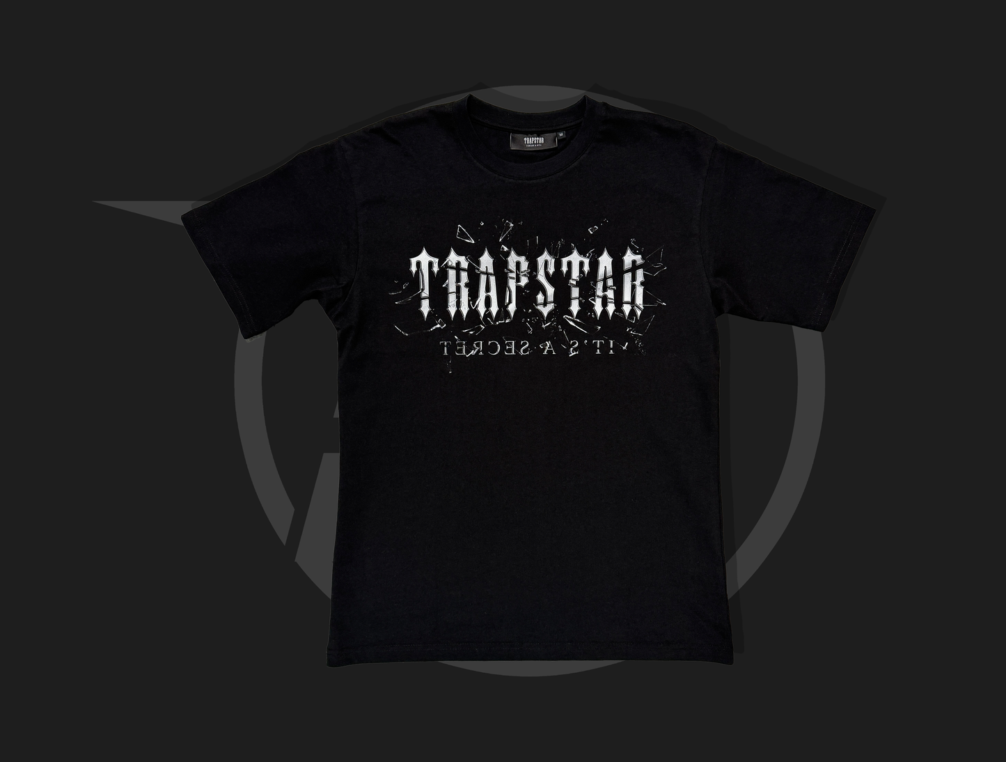 Trapstar Decoded Shattered Glass Tee (Black)