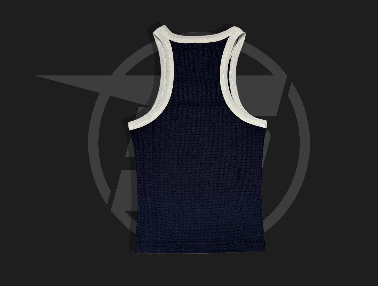 Corteiz Womens Allstarz Contrast Tank Top Navy