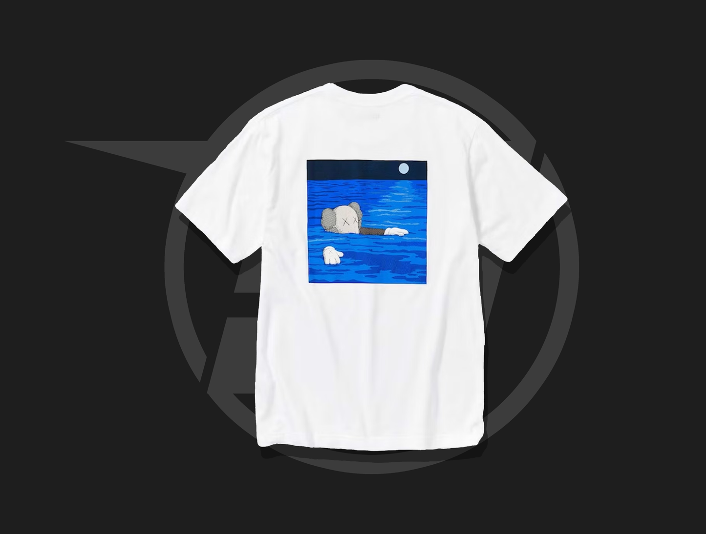 KAWS x Uniqlo UT Short Sleeve Artbook Cover T-shirt
