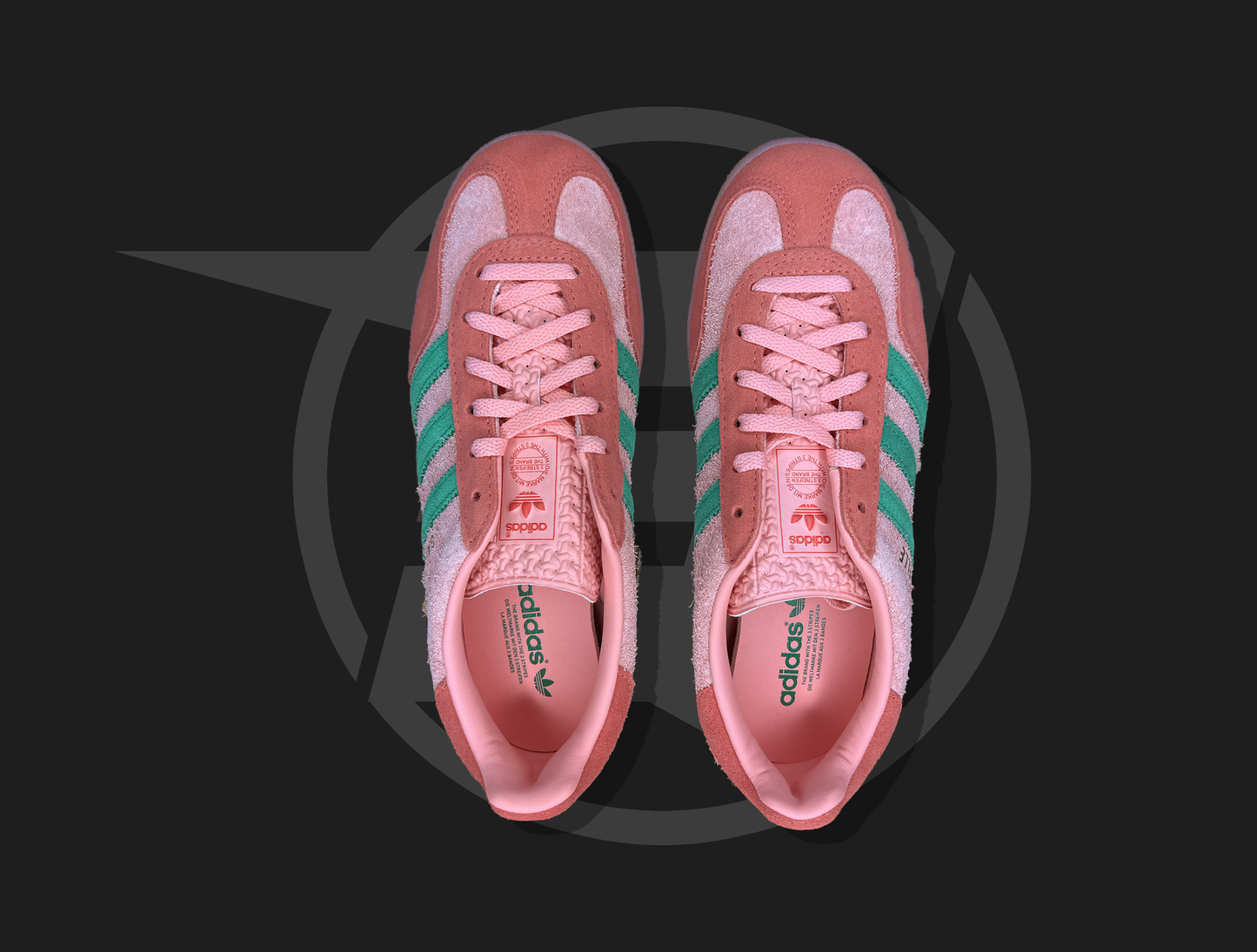adidas Gazelle Indoor Semi Pink Spark Preloved Scarlet (Women's)