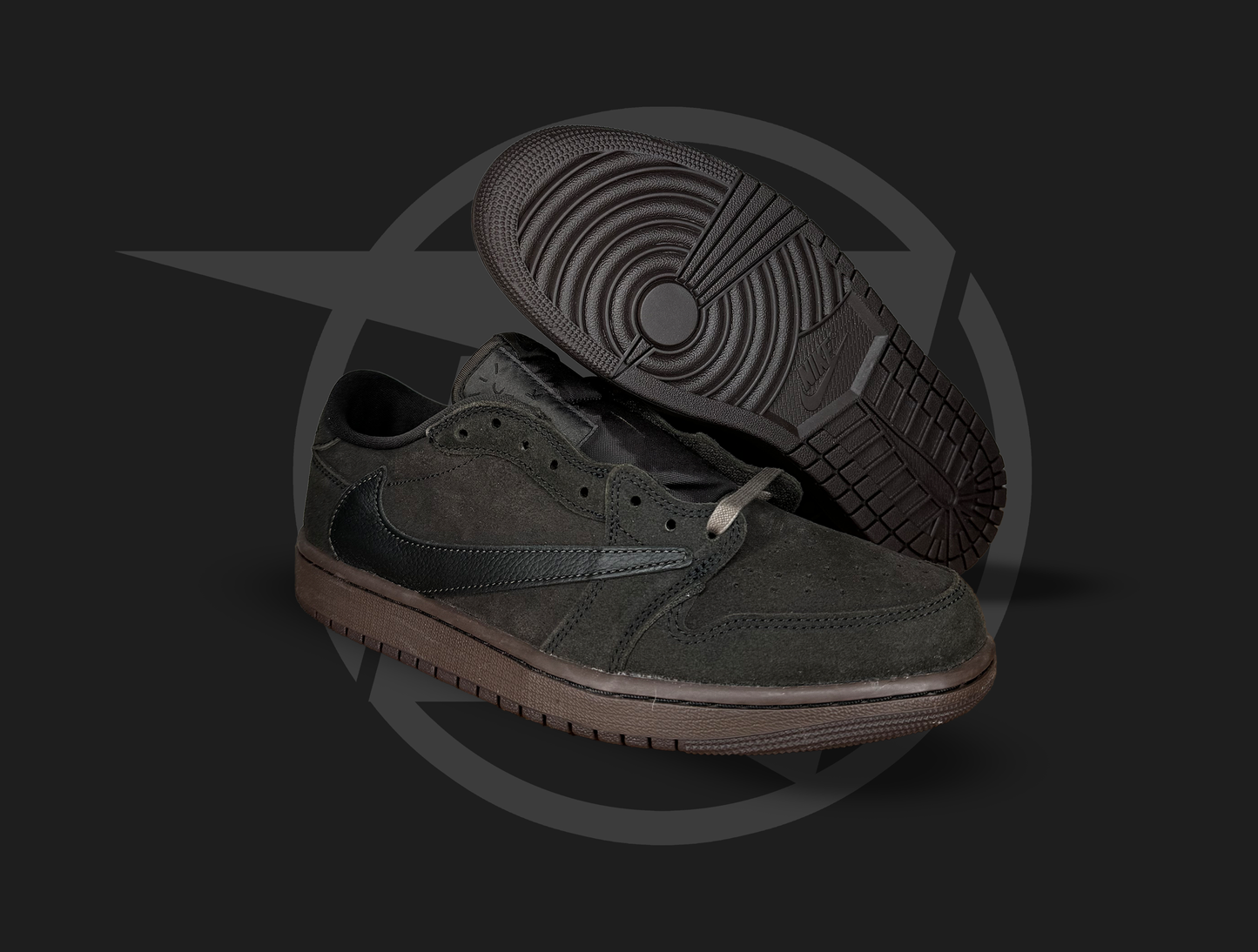 Jordan 1 Retro Low OG SP Travis Scott Velvet Brown