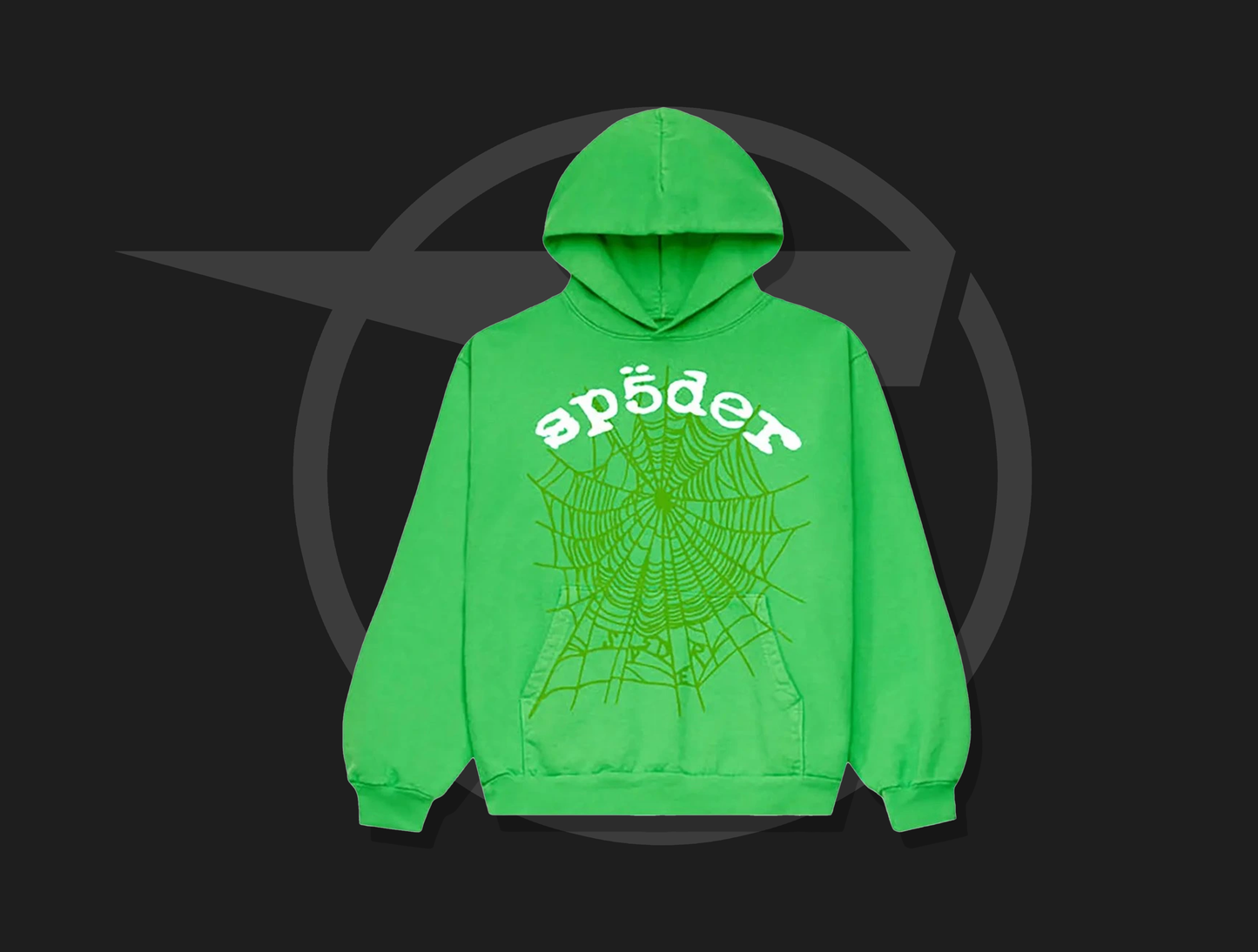 Sp5der Legacy Hoodie Green