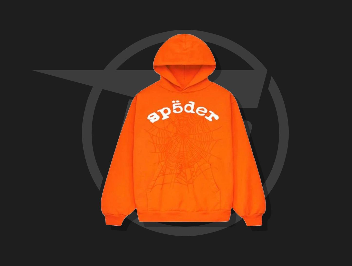 Sp5der Legacy Hoodie Orange