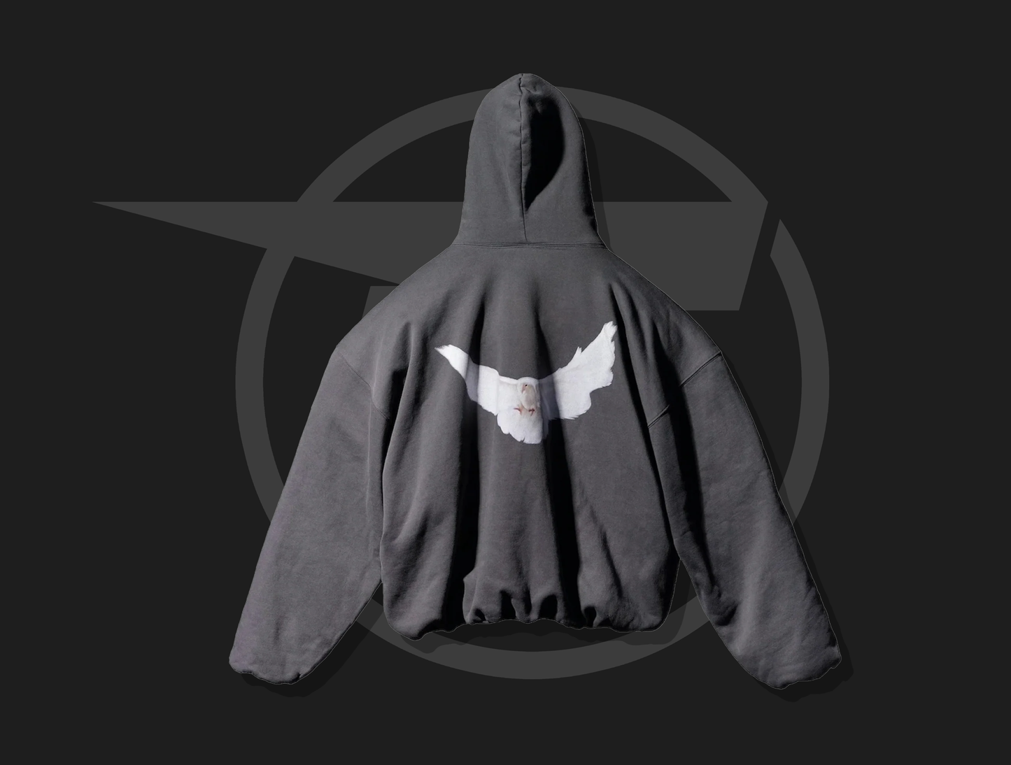 Yeezy Gap Engineered by Balenciaga Dove Hoodie Black
