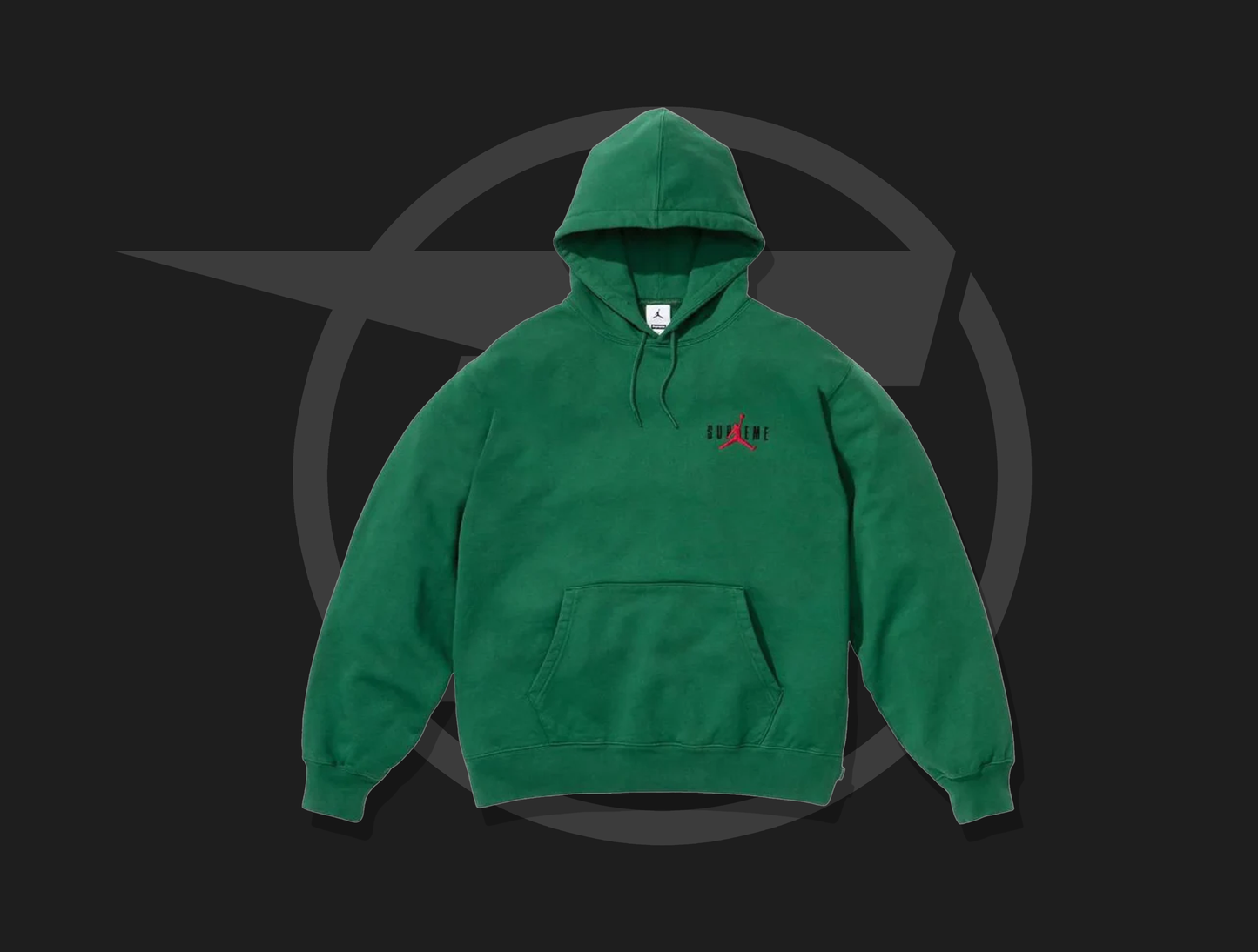 Supreme Jordan Green Hoodie