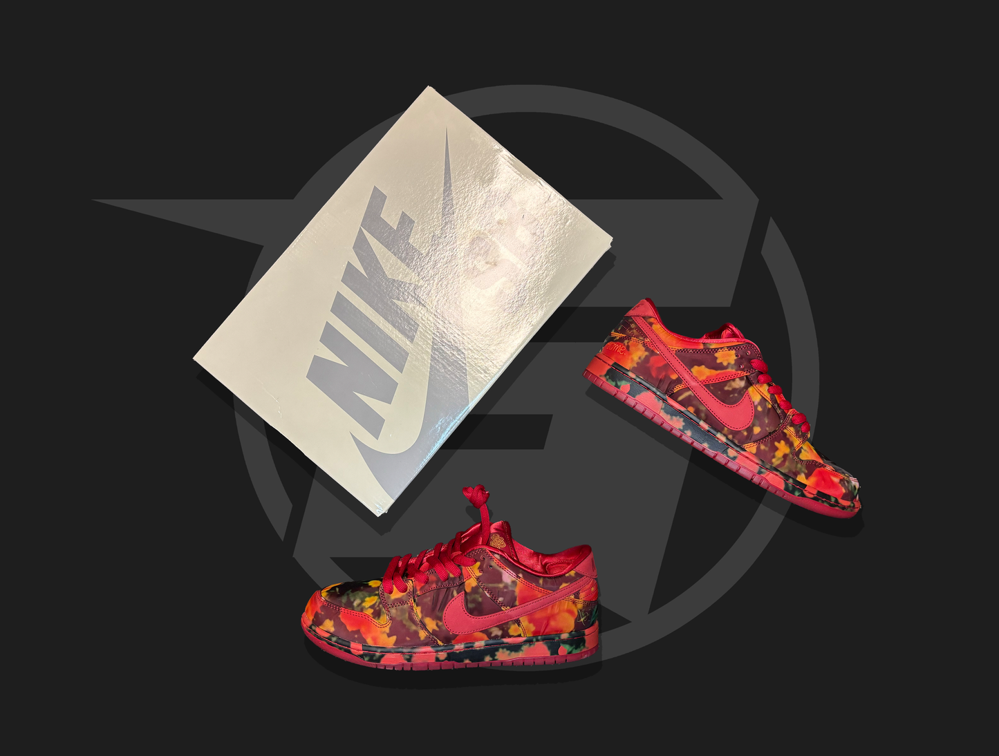 Nike SB Dunk Low The Wizard of Oz Poppy Field