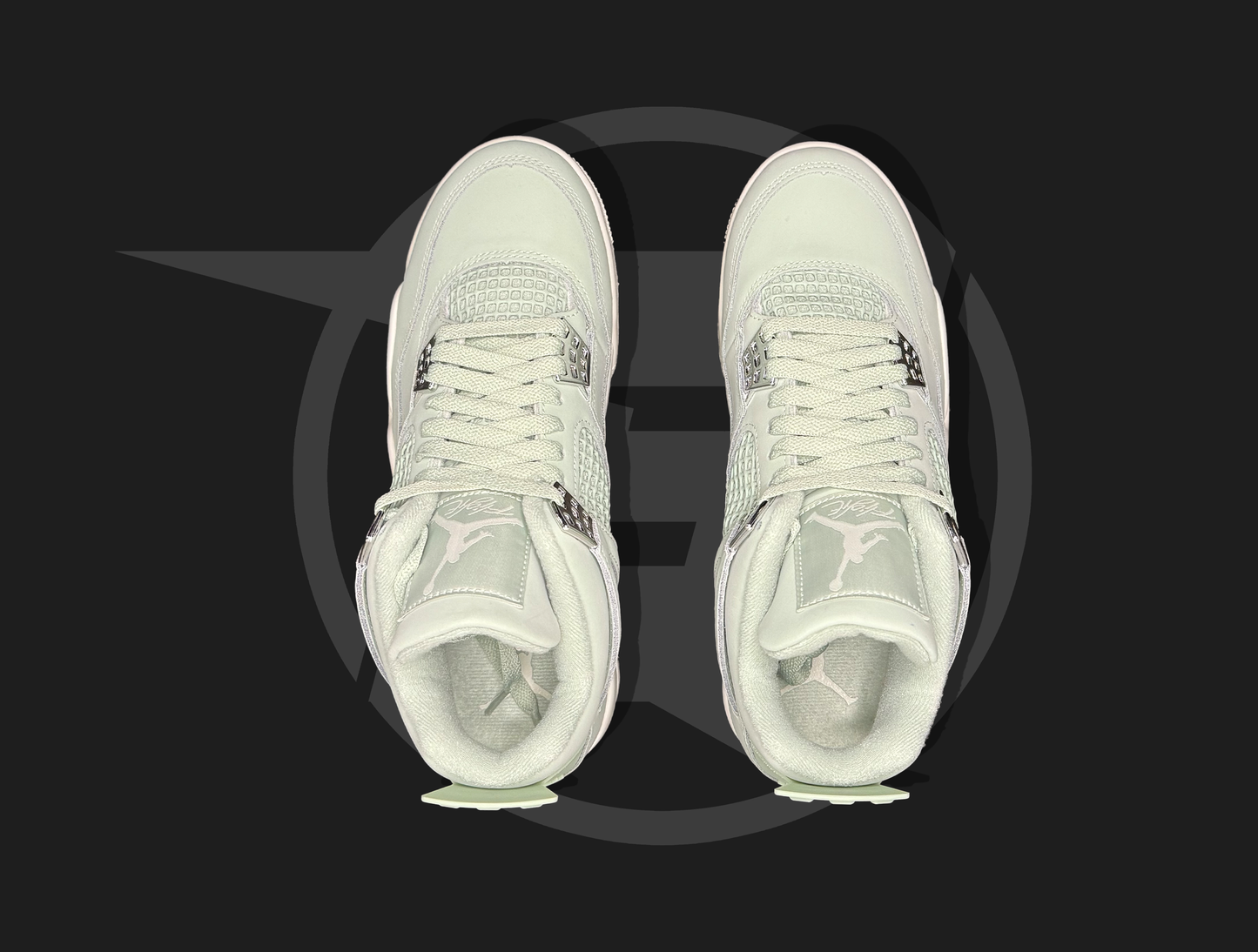 Jordan 4 Retro Seafoam Sail (Women's)