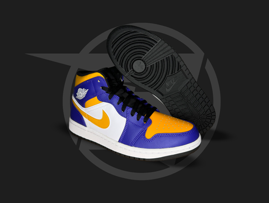 Jordan 1 Mid Lakers (2022)