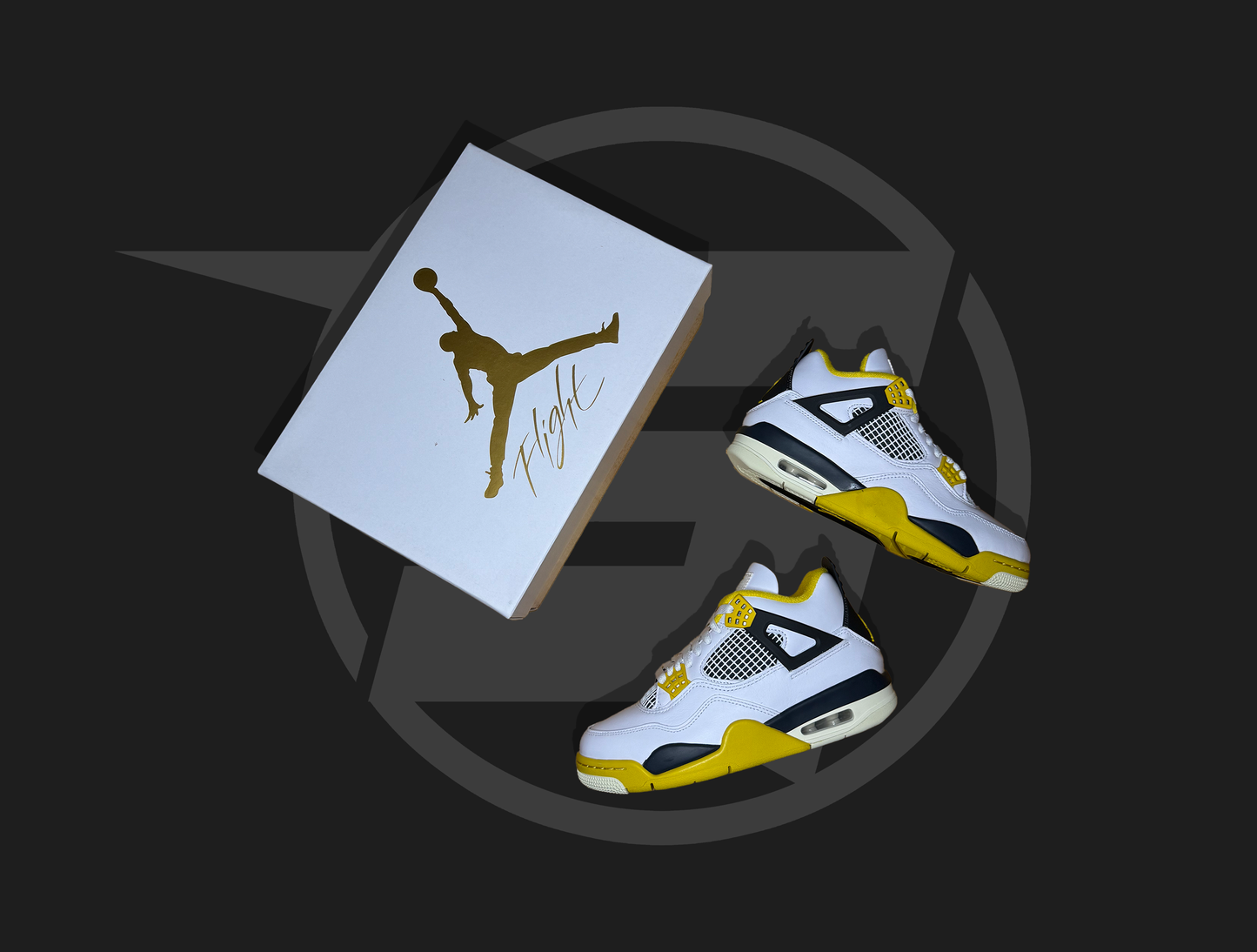 Jordan 4 Retro Vivid Sulfur (Women's)