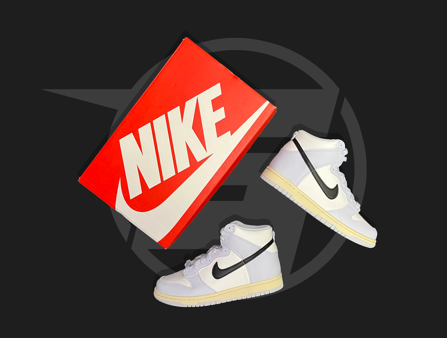 Nike Dunk High Aluminium (GS)