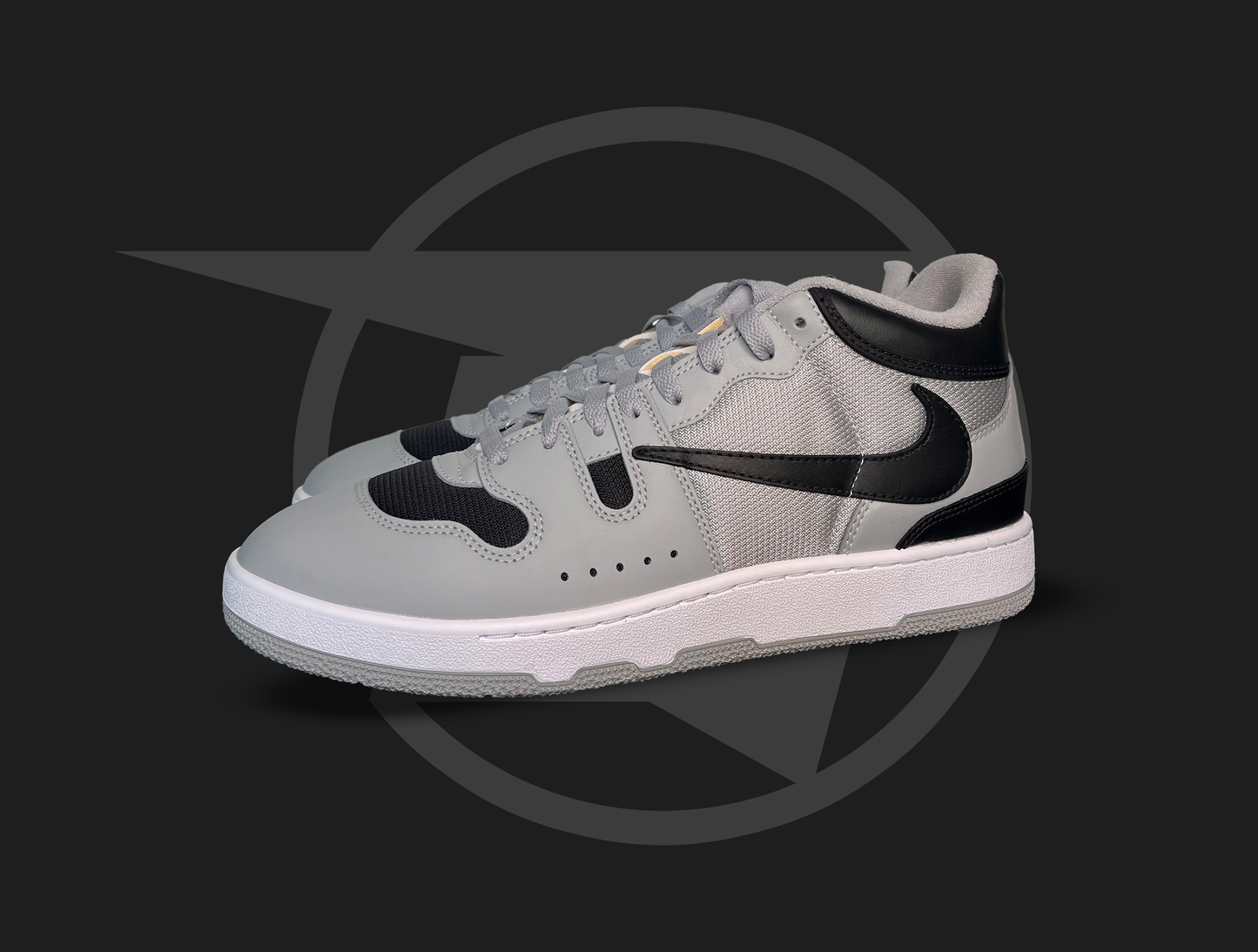 Travis Scott x Nike Mac Attack light grey