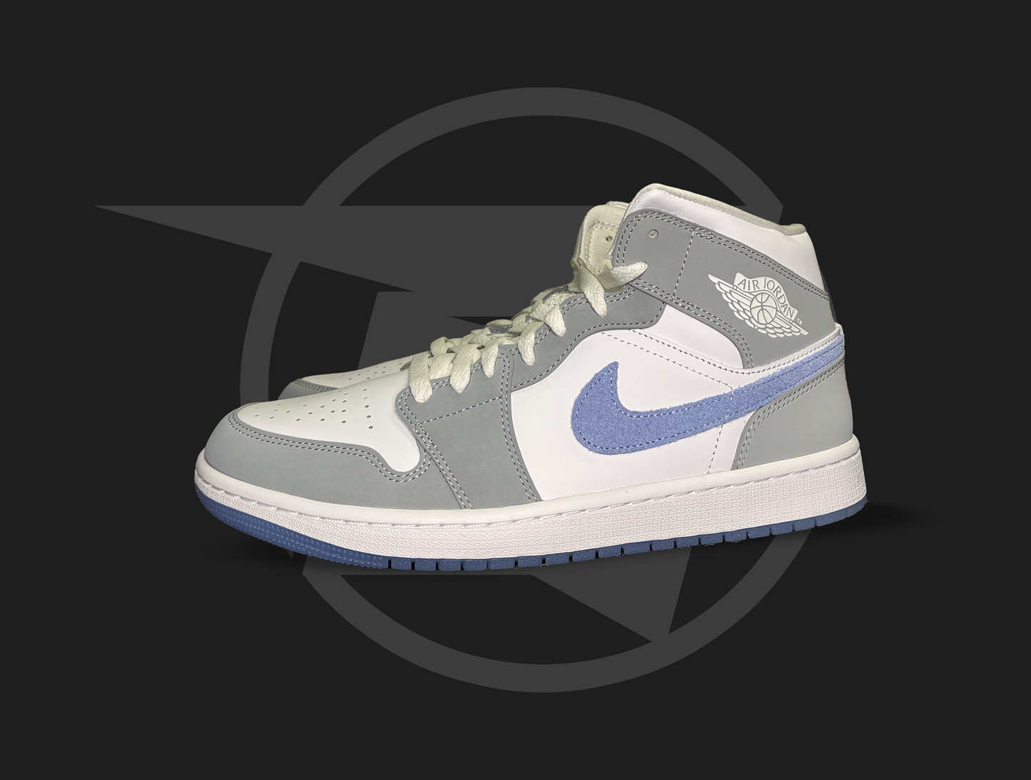 Jordan 1 Mid Wolf Grey