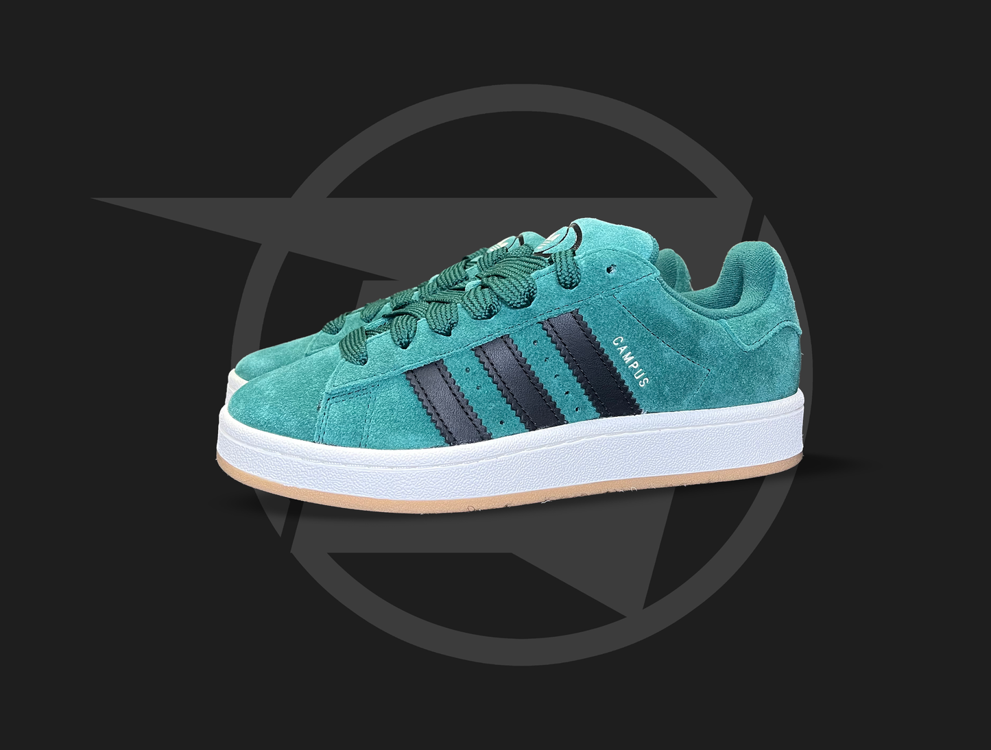 Adidas Campus 00s Collegiate Green Core Black Gum