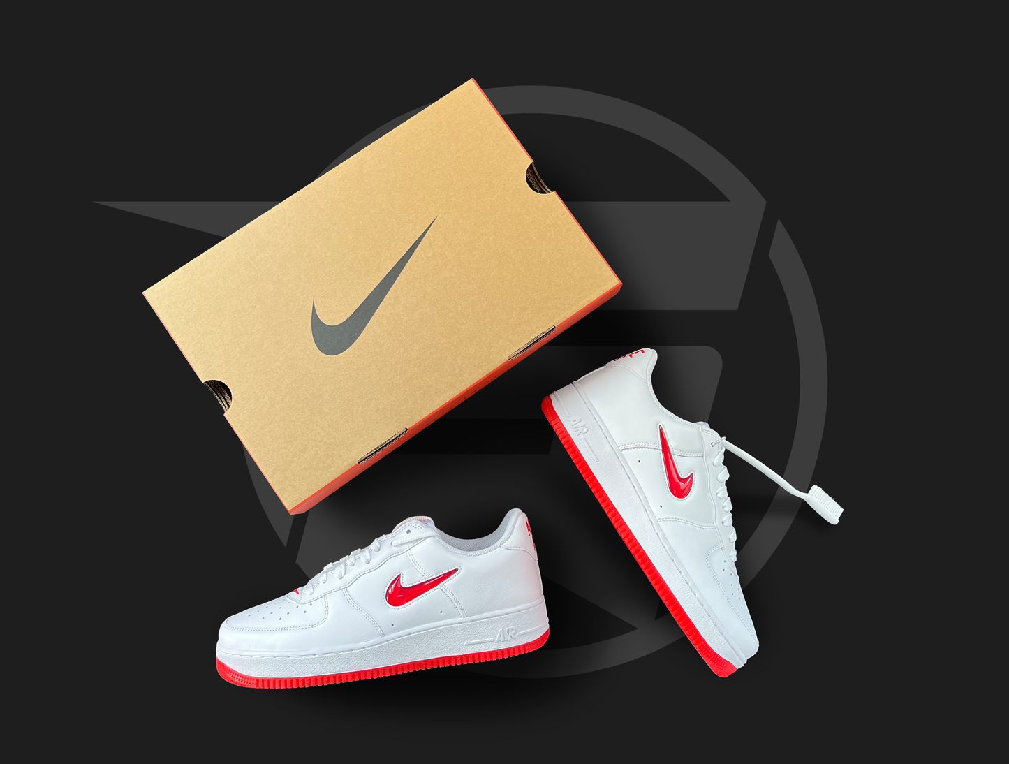 Nike Air Force 1 University Red