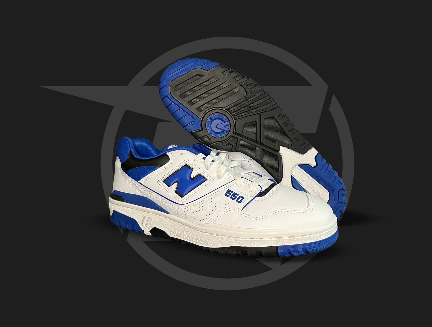 New Balance 550 White Blue
