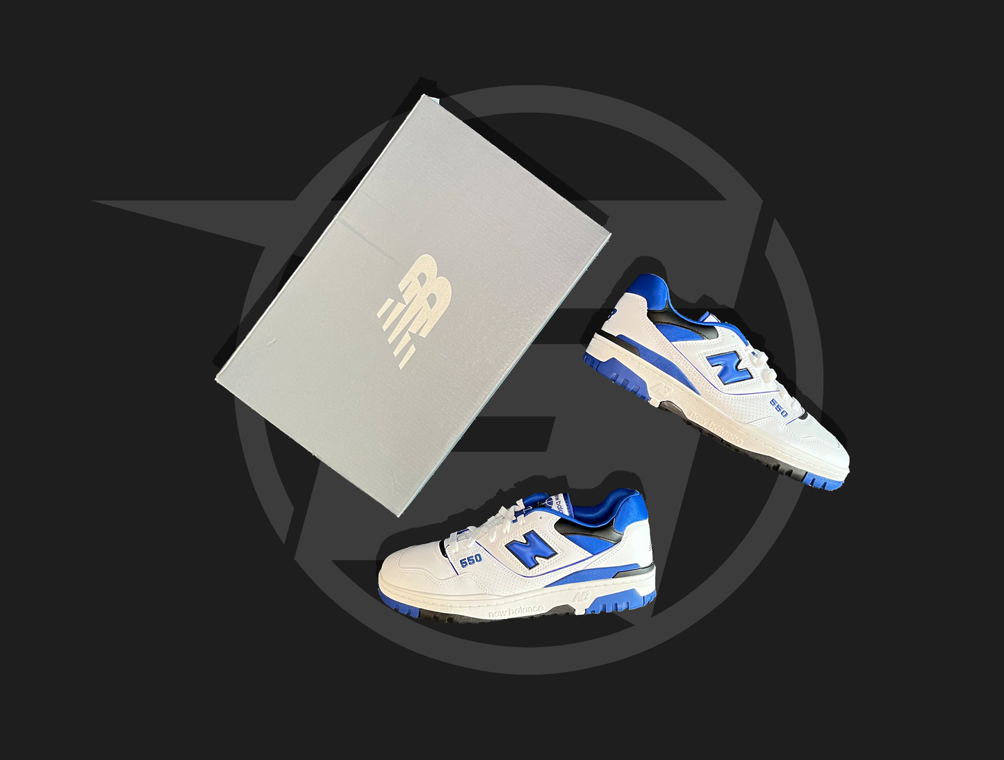New Balance 550 White Blue