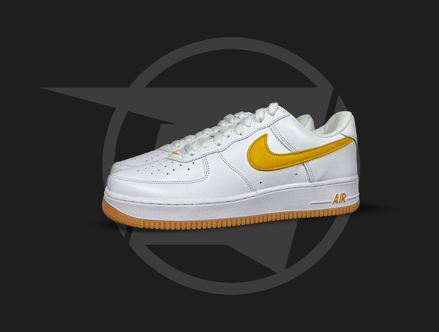 Nike Air Force 1 Low Retro QS Color Of The Month White University Gold