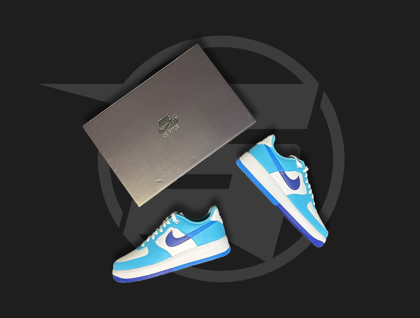 Nike Air Force 1 Blue Deep Royal