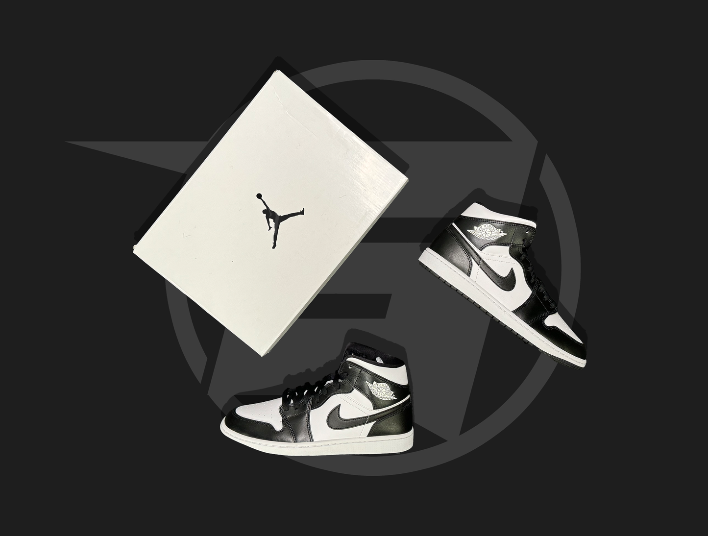Jordan 1 Mid Panda