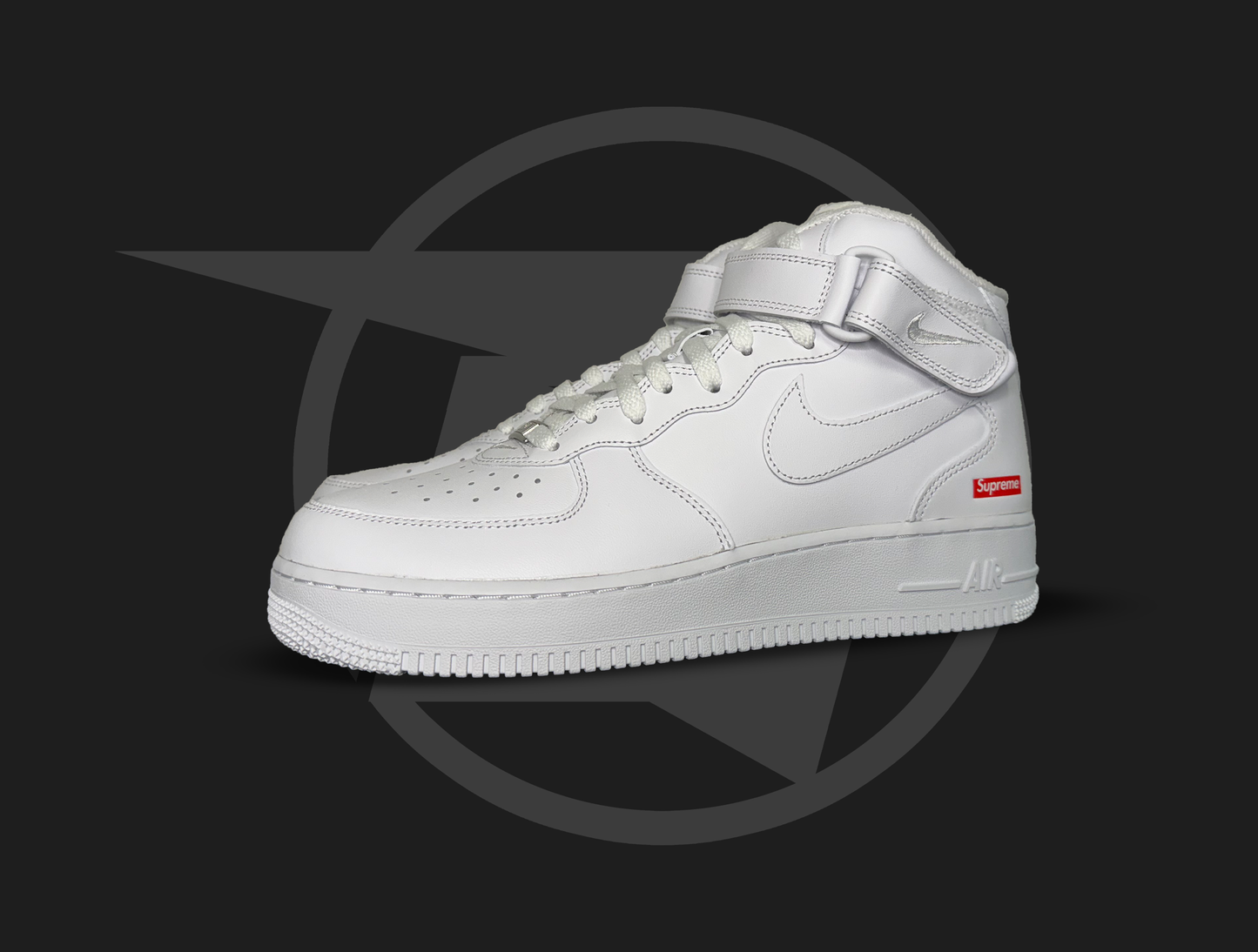 Nike Air Force 1 Mid Supreme White