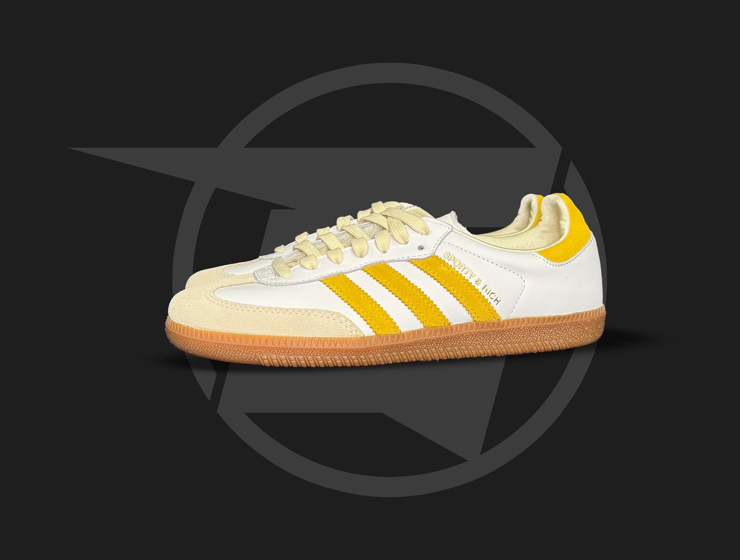 adidas Samba Sporty & Rich White Bold Gold