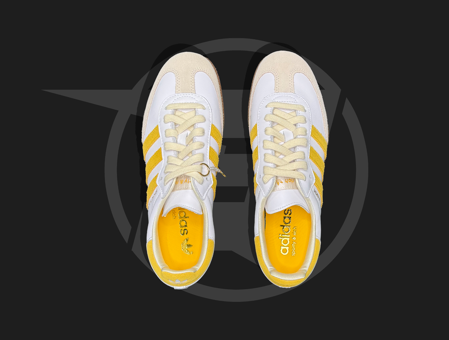 adidas Samba Sporty & Rich White Bold Gold
