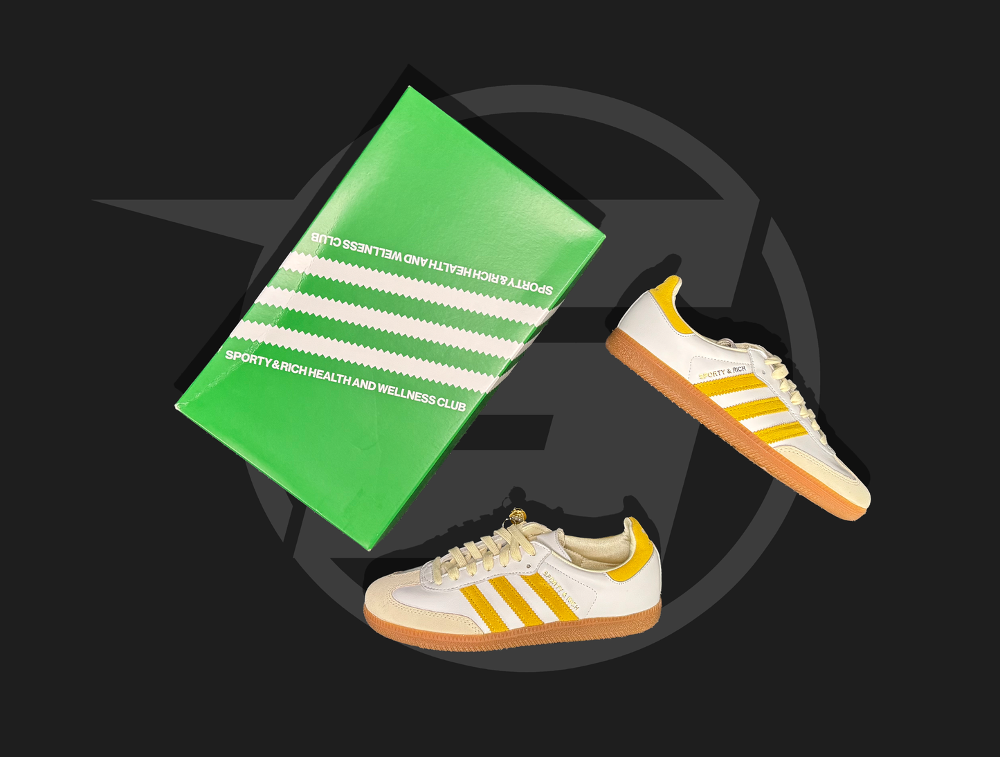 adidas Samba Sporty & Rich White Bold Gold