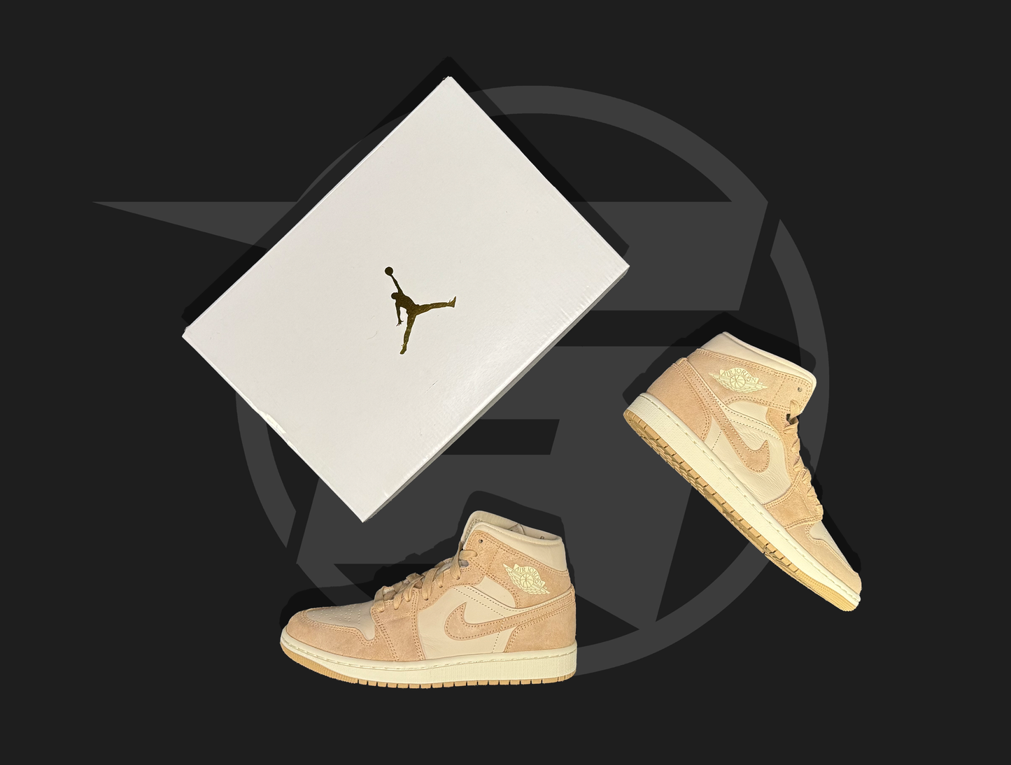 Jordan 1 Mid SE Legend Light Brown (Women's)